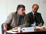 Alberto Así­s, investigador del Centro de Investigaciones y Estudios Superiores en Antropologí­a Social, y José Manuel Domí­nguez, del Instituto Mexicano del Petróleo.