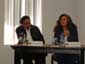 Sergio González Rodrí­guez, del Grupo de Trabajo Académico Alternativas, del Colegio de México, y Patricia Castañeda, del Centro de Investigaciones Interdisciplinarias en Ciencias y Humanidades, UNAM.