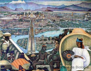 La_Ciudad_de_Tenochtitlan_Diego_Rivera_1945